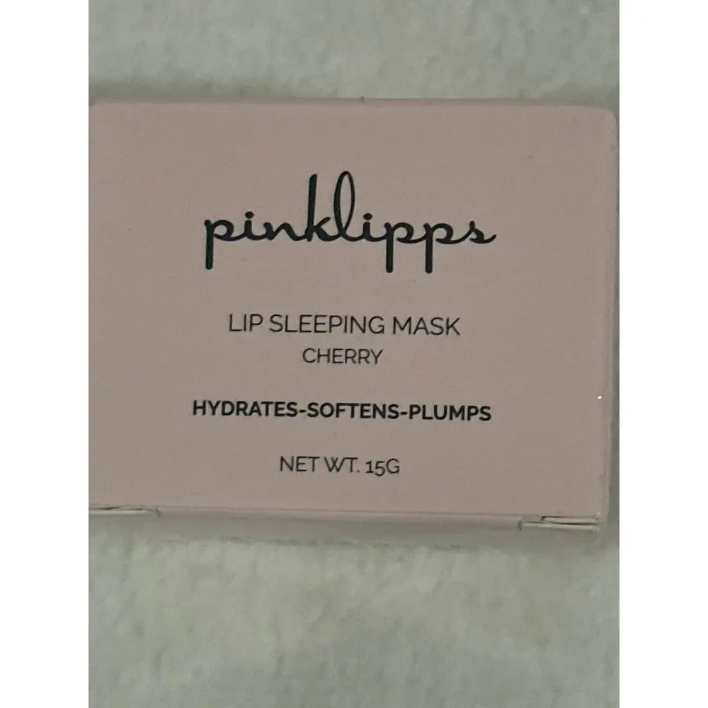 Pinklipps Lip Sleeping Mask Moisturizing Lip Mask Cherry 15g New in Box NIB
